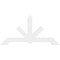 Ekena Millwork Vanguard Architectural Grade PVC Gable Bracket, 84"W x 42"H x 2"D x 6"F, 12/12 Pitch GBP084X42X0206VAN00 - alternate 5